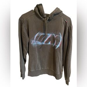 BMW M Men Black Hoodie with Graphic Design
